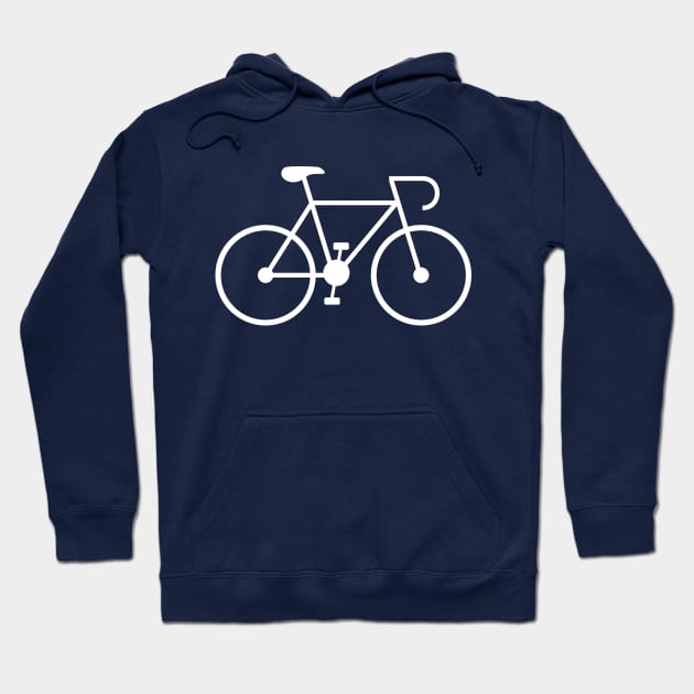 Bicycle Bike Minimal Design Hoodie by vladocar